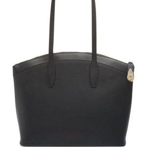 Calvin Klein Statement Series Leather Lock Satchel